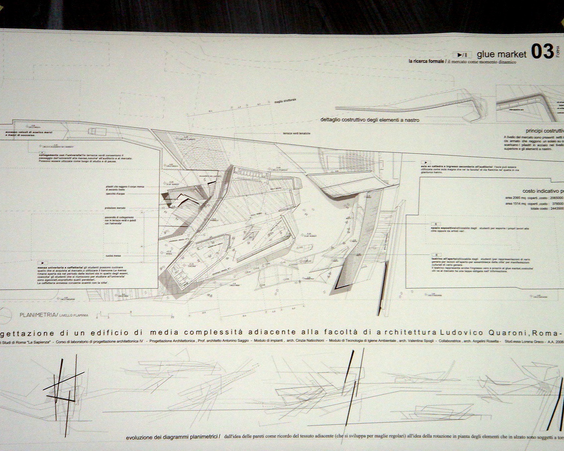 Greco Lab IVd Prof. Antonino Saggio Architettura la sapienza Roma 2007