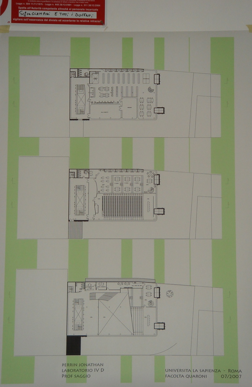 Perrin LAb IVd Prof. Antonino Saggio Architettura la sapienza Roma 2007