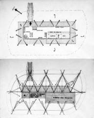 Louis Sauer Tropical Shelter 1950 From Antonino Saggio book on Louis Sauer