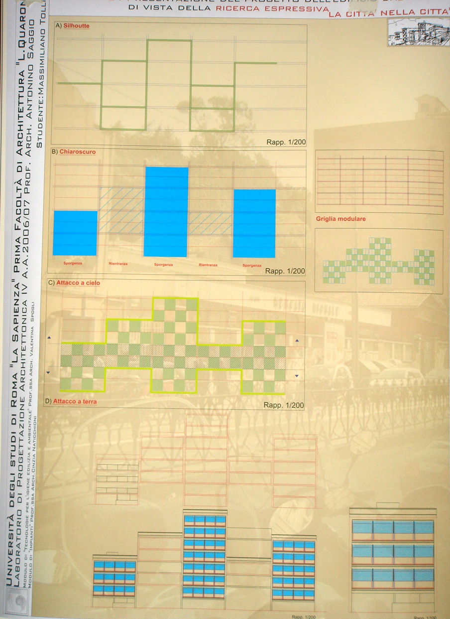 Tollis LAb IVd Prof. Antonino Saggio Architettura la sapienza Roma 2007