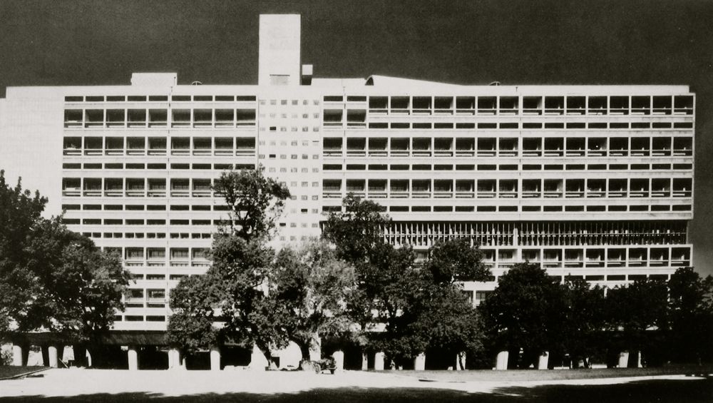 176, Le Corbusier, Unité di abitazione, Marsiglia 1945-1952