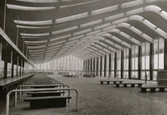 179. Leo  Calini, Annibale Vitellozzi e Massimo Castellazzi, Vasco Fadigati, Eugenio. Montuori, Achille Pintonello. Stazione Termini,  Roma 1947-50