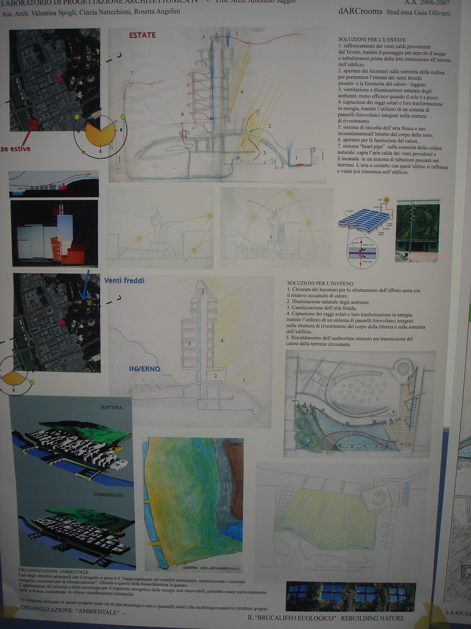 Olivieri IVd Prof. Antonino Saggio Architettura la sapienza Roma 2007