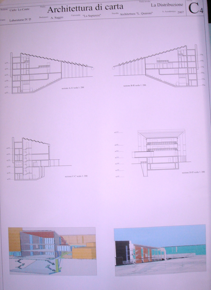 Lo Conte LAb IVd Prof. Antonino Saggio Architettura la sapienza Roma 2007