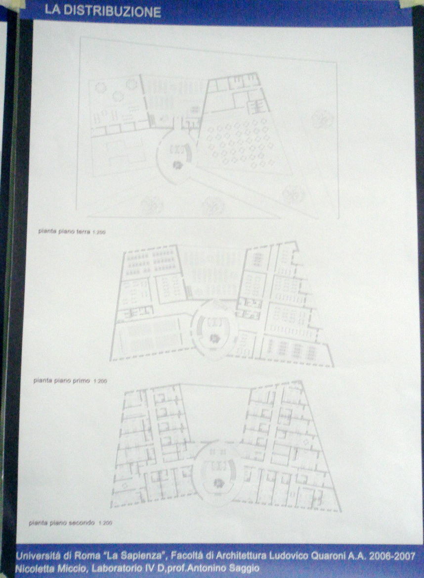 Miccio LAb IVd Prof. Antonino Saggio Architettura la sapienza Roma 2007