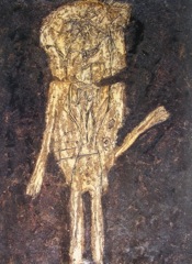 168e. Jean Dubuffet Bertelé, Gatto Selvatico, 1946